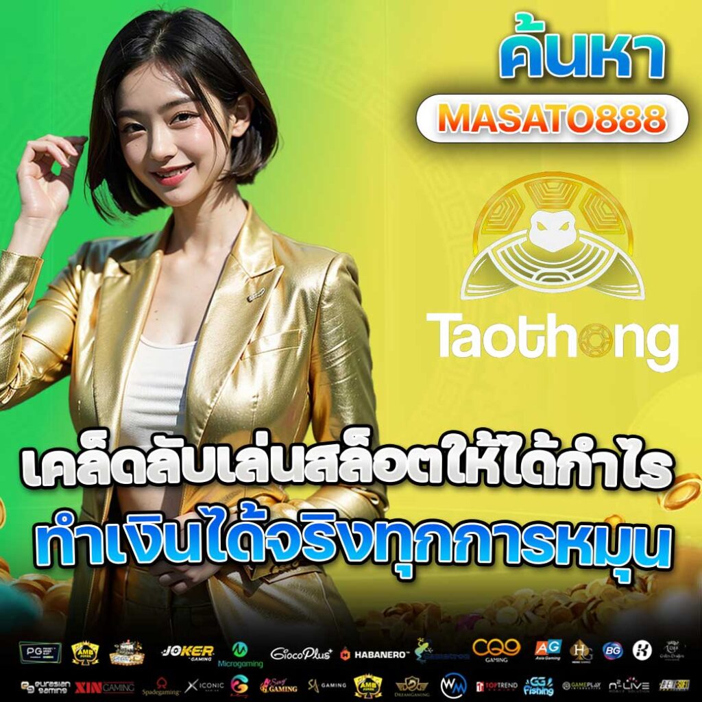 taothong ทางเข้าเล่น